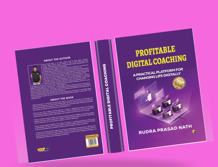 PROFITABLE DIGITAL COACHING BOOK COVER